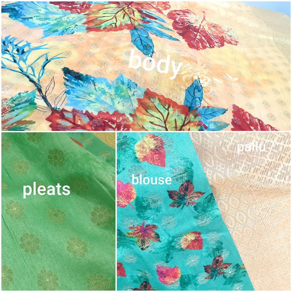 Silk weaving Eveningwear Saree