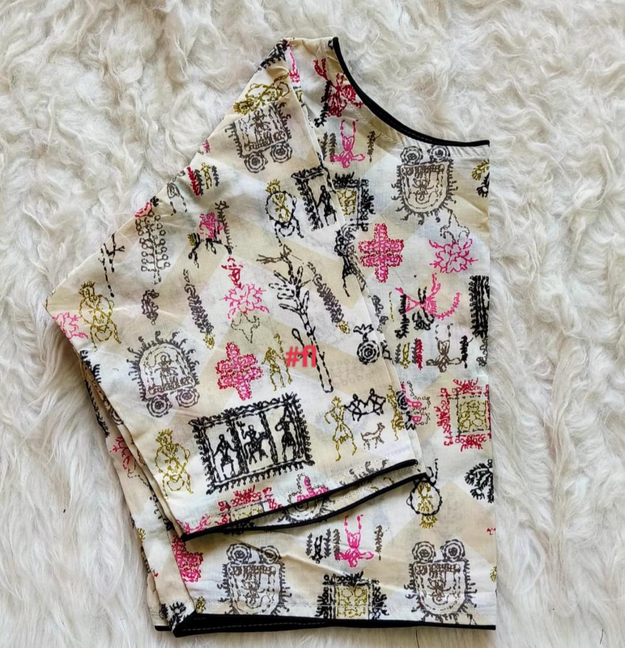 Kalamkari Printed Blouse