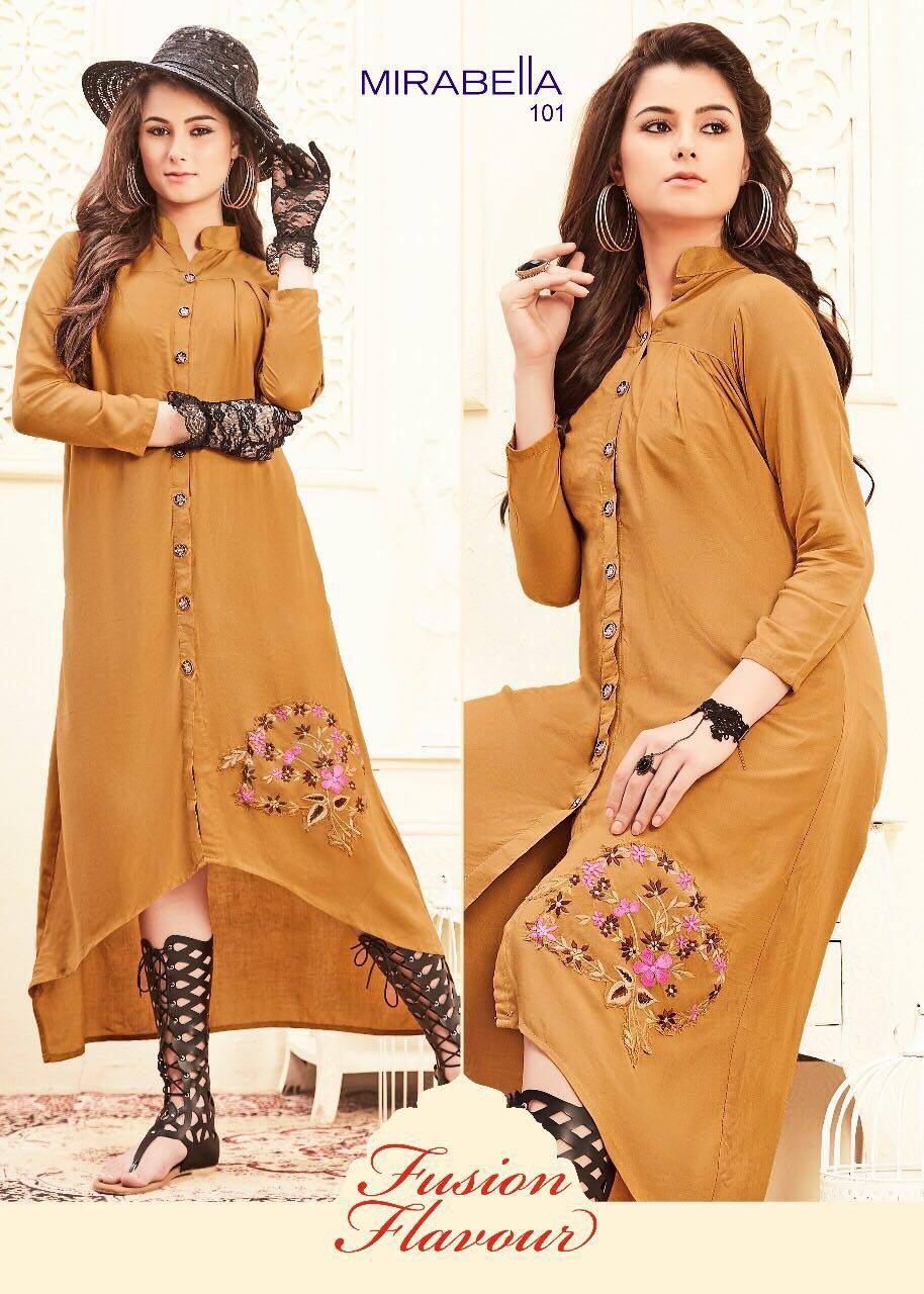 Rayon Kurta Top