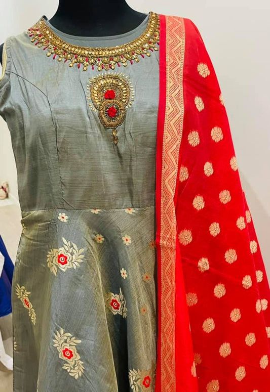 Grey Shalwar