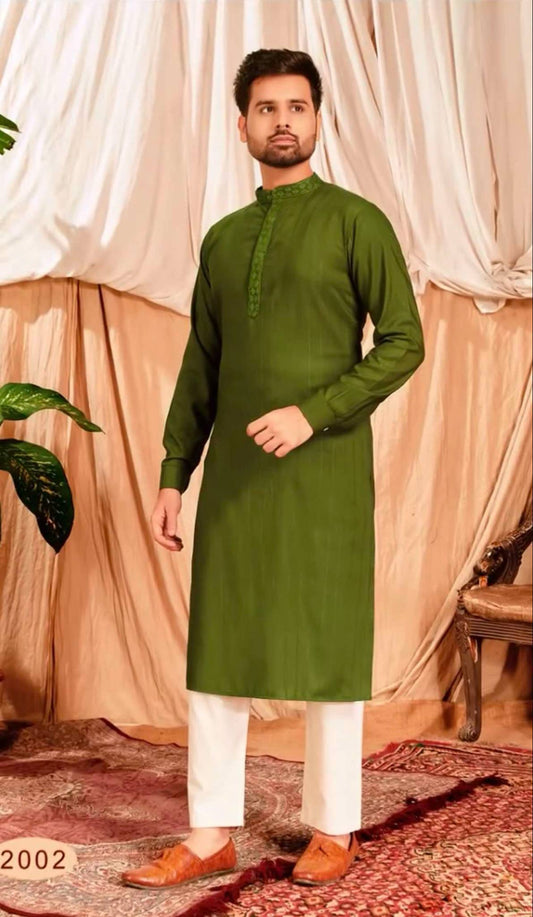 Men's Casual Kurti Set