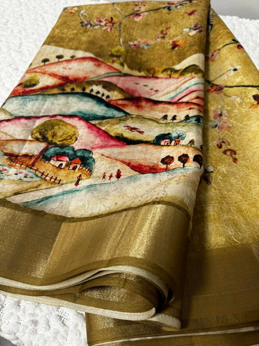 Matka Maslin Saree