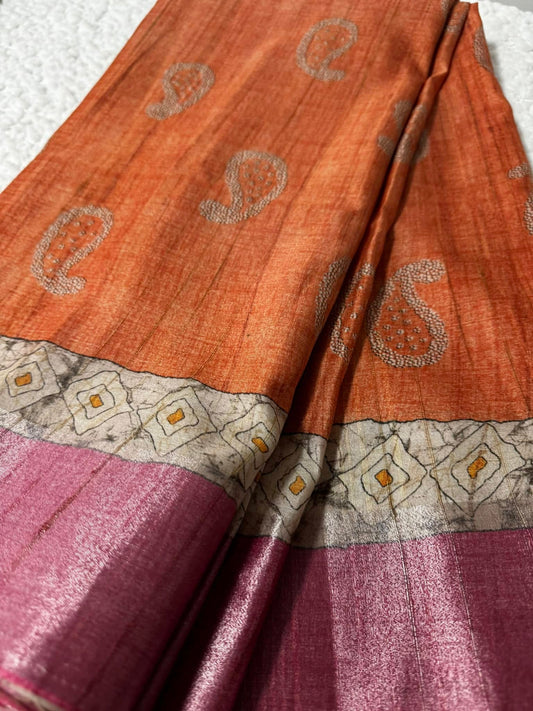 Matka Maslin Saree