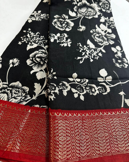 Monochrome Floral Beauty