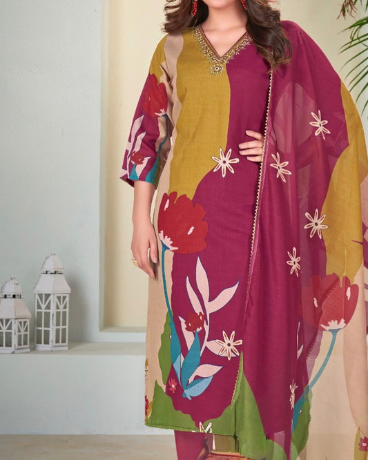 Dailywear Shalwar Floral