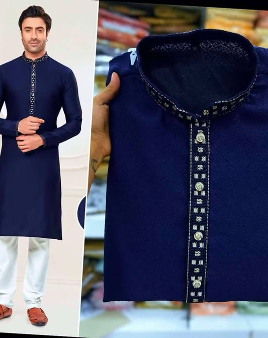 Men's Casual Kurti Set