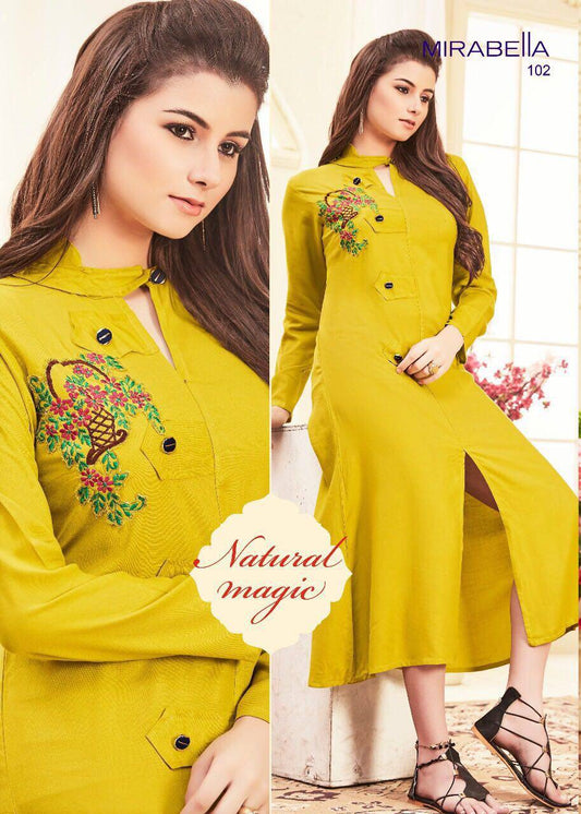 Rayon Kurta Top